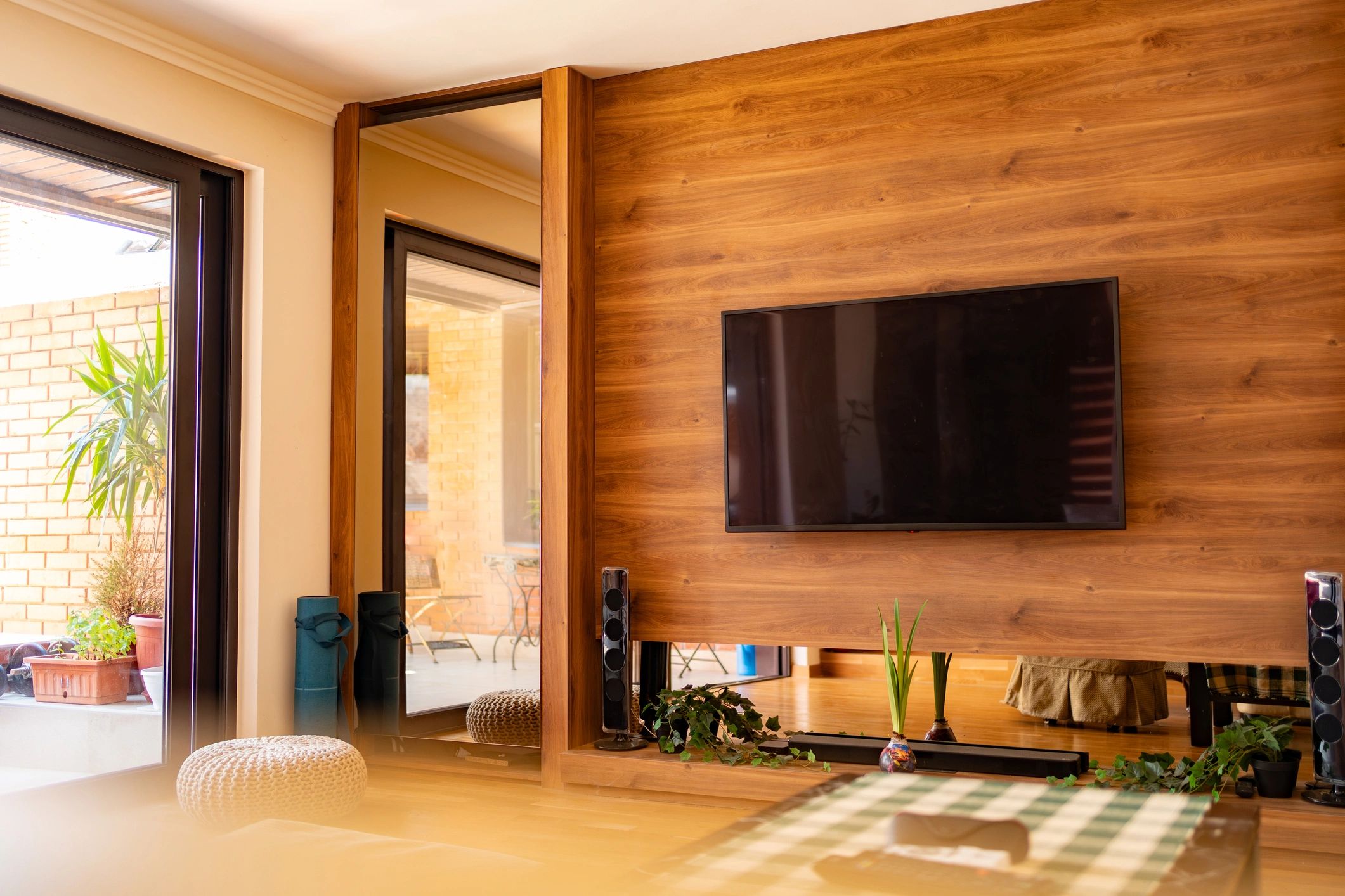 Premium contemporary home interior for consultation call to action
